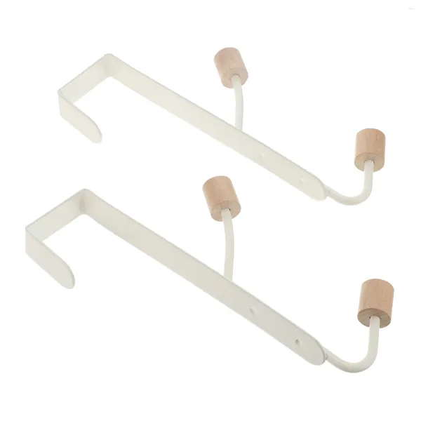 Dispensador de sabão líquido 2 PCs PCS Porta do quarto gancho gancho de parede ganchos de casacos racks de toalhas para banheiro pendurado em madeira de volta