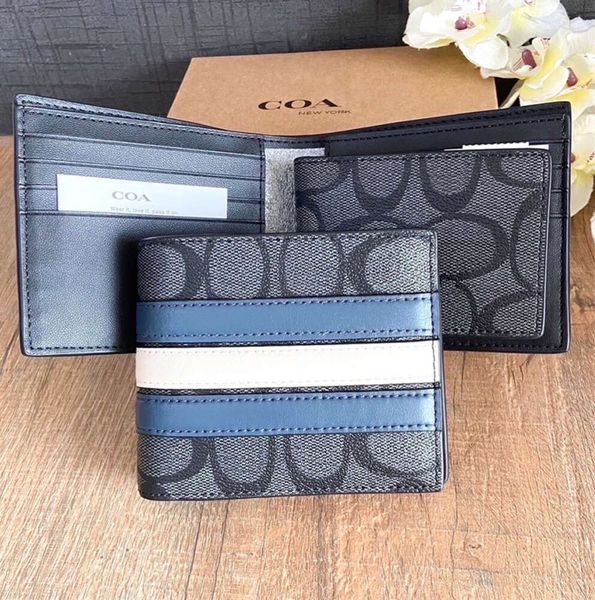 10a Bolsa de designer Mini bolsas de carteira curta Sacoche de luxo de luxo bolsa chave feminina masculina com estojo de couro com moeda de cartas de cartas de cartas