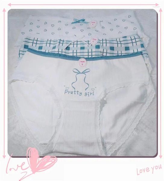 Frauen Höschen 2024 Plus Größe Baumwolle Unterwäsche Girls Slips Feste Farbwäsche Shorts bequem unterpack für Frau 2xl