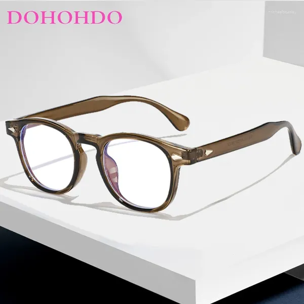 Sonnenbrille Dohohdo Tr90 Optische Brille Rahmen Frauen Anti Blue Ray Brille Daily Männer Computer Gogle Hochqualität männliche Gafas -Protektoras