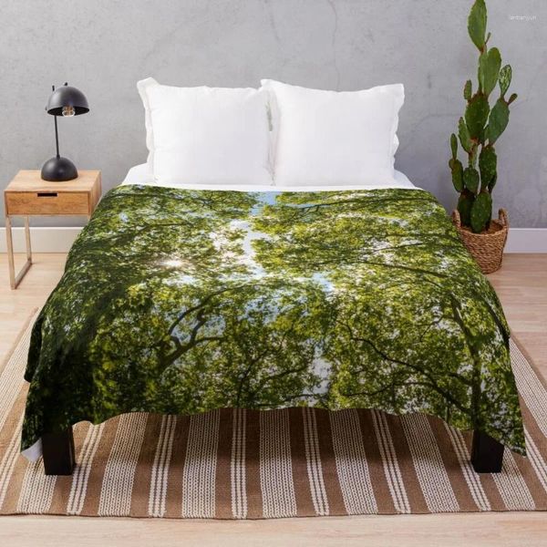 Decken Baum -Top -Baldachin - Versailles Paris werfen Decke pelzige Polardesigner Fluffy