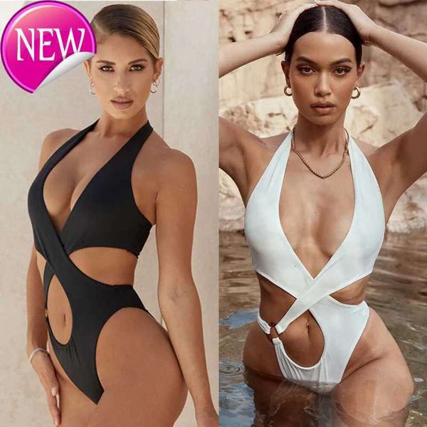 Designer sexy Bikini Sets 2024 New Fashion Womens Wire Free Brand Badeanzug Damen Badeanzug sexy einteilige Mini Badeanzug Set Badeanzug Strandanzug Sommer Brasilien J240403