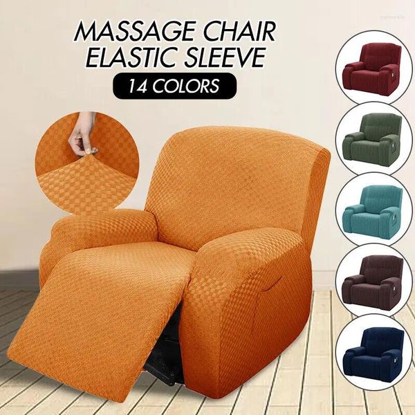 Stuhl Deckt mit elastischen Jacquard 1 2 3 Sitzer -Ließer -Sofa Slipcover Dicked Antislip Armabdeckung