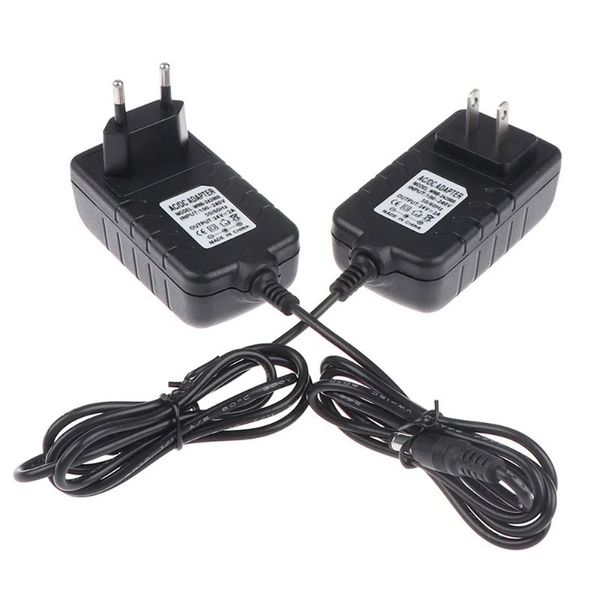 2024 2021 Новый 1pc 24V 2A 2A EU/US Adapter Finary Fooding Adapter для ультрафиолетовой лампы для ногтевой сушилки для ногтей инструменты 2.24V 2A EU/US Foodse Foodse