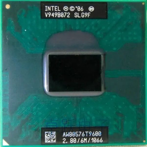 CPUs Frete grátis Intel CPU Laptop Core 2 Duo T9600 CPU 6M CACHE/2,8GHZ/1066/DualCore Socket 479 Processor T9900 P9600 GM45 PM45