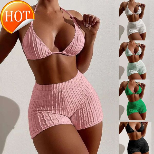 2024 neuer Modedesigner Großhandel Womens Badebode Sexy Dongdu Sexy Damen S Bikinis Sets klare Gurtform Badeanzüge Damen Badeanzüge Schwimmkleidung Strandfrau S Mi