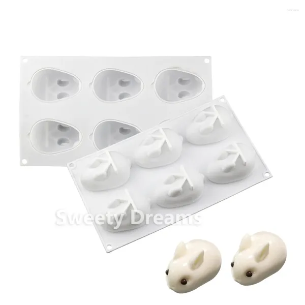 Stampi da forno 3D in silicone stampo stampo chiffon brownie padella dessert pasticceria mousse dolci utensili da forno