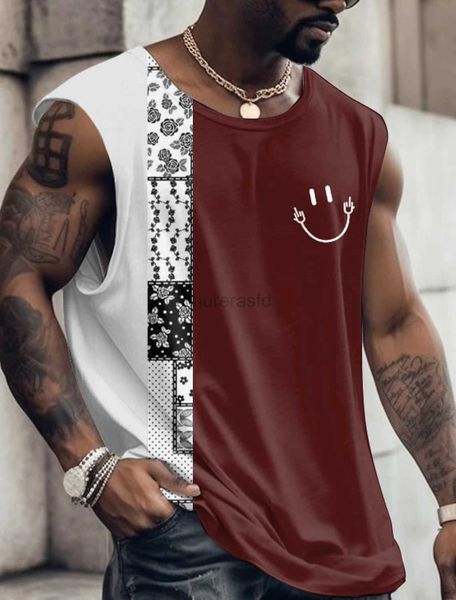 Camisetas masculinas de vegetais masculinos Prind Prind Motifs Motifs Crew-deco