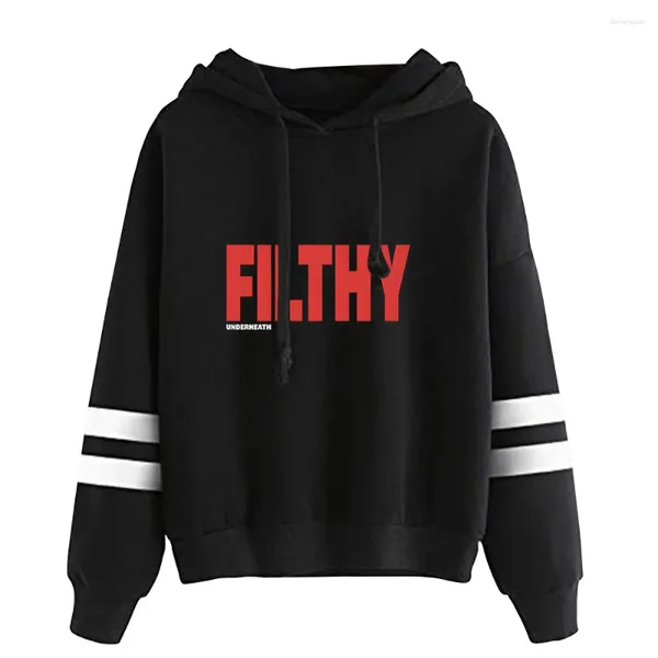 Erkek Hoodies Nadine Shah Filthy Pullover Hoodie Kadınlar Erkek Hooded Sweatshirt Moda Uzun Kollu Takip