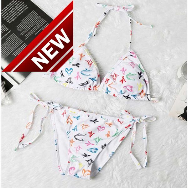 Großhandel 2024 neuer Modedesigner sexy Bikini Sets billige sexy Frauen Sets klare Gurtform Badeanzüge Ladies Badeanzüge Schwimmwäsche Strandfrau S biquini