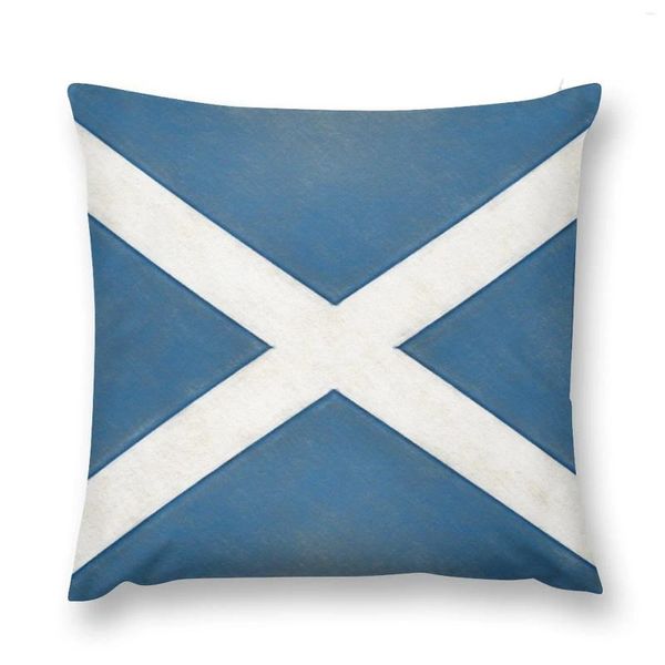 Pillow Scotland Flag Throe Sitting Decorative Sofá