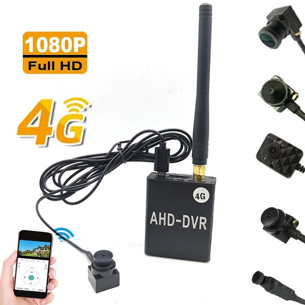 Telecamere HD 1080p Mini portatile wireless 4G AHD DVR Kit Supporto registratore TF Scheda TF USB Micro Smart Home Video audio a videocamera piccola