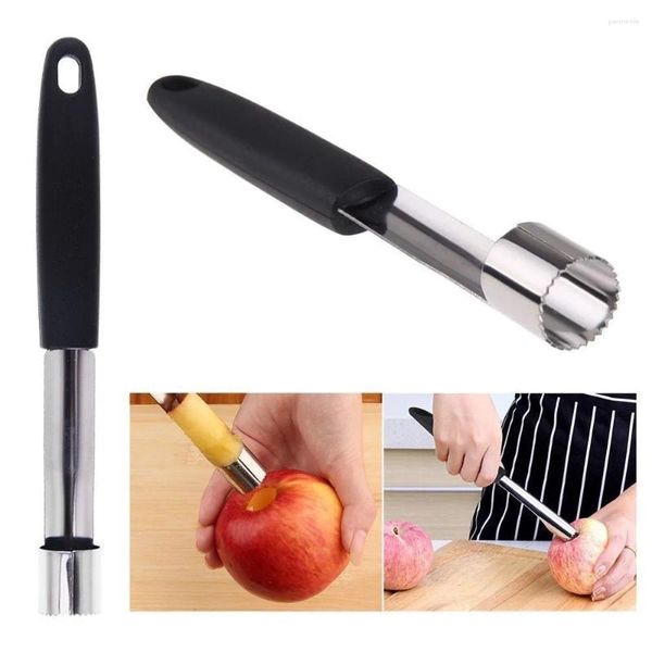 Tischmatten Edelstahl -Kern -Samenentferner Früchte Apfel Pear Corer Easy Twist Kitchen Tool