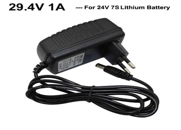 294V 1A 1000MA DC LITHIUM SCOOTER Зарядное устройство 7S 24V LIION WALL Зарядное устройство AC 100240 В 24 В СПАСИТЕЛЬНОСТИ ЛИПО6073801