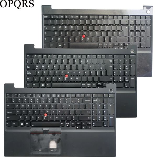 Carte nuove per Lenovo ThinkPad E15 Gen 2 US/Latin LA/spagnolo SP/French Fr Azerty Laptop Tastiera con copertina superiore Palmrest