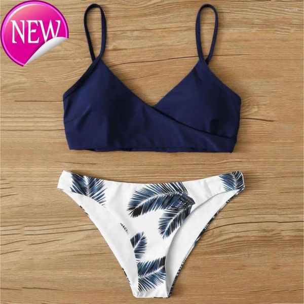 2024 NUOVO Fashion Designer Wholesale Womens Swimwear Sexy Womens Womens Boho Stampa set di bikini estivi Push Up Up Abitaggio da bagno a due pezzi imbottiti.