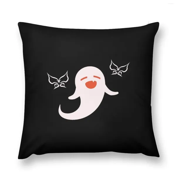 Pillow Genshin Impact Hu Tao - Espírito Ghost Art Throw S Cover Decor de luxo