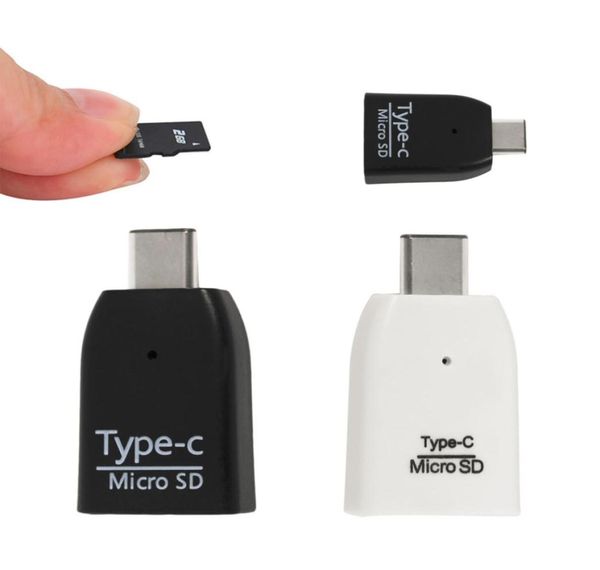 Lettore di schede da tipec universale di piccole dimensioni USB 31 Micro USB Super Speed Data Transmission Reader per smartphones6453544