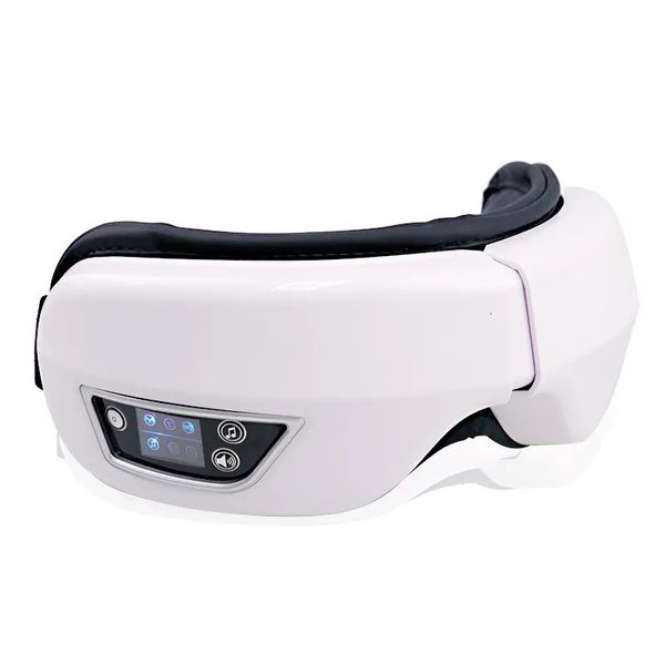 Augenmassagegeräte mit Hitze intelligenter Airbag Vibration Augenpflege Bluetooth Eye Massage Entspannen Sie Migräne Relief Verbesserung Schlaf 240322