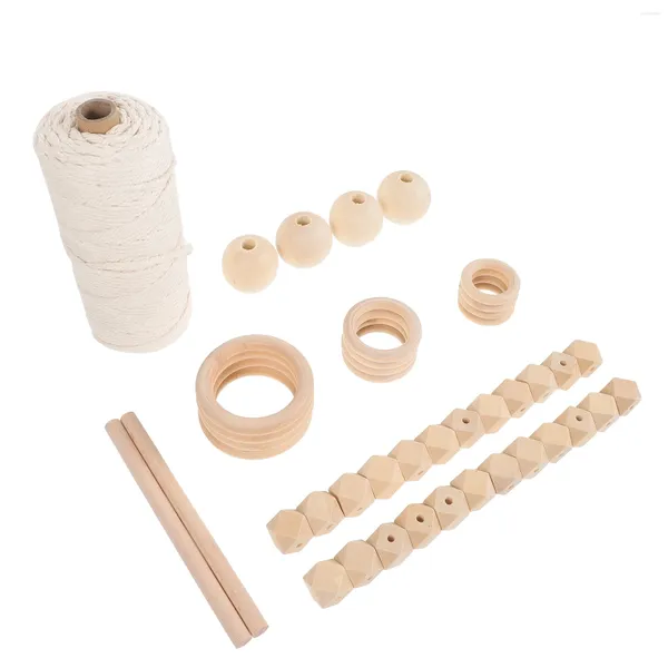 Tapestries 1 Set DIY Macrame Kit handgefertigtes Material mit Wandhänge Wandteppiche