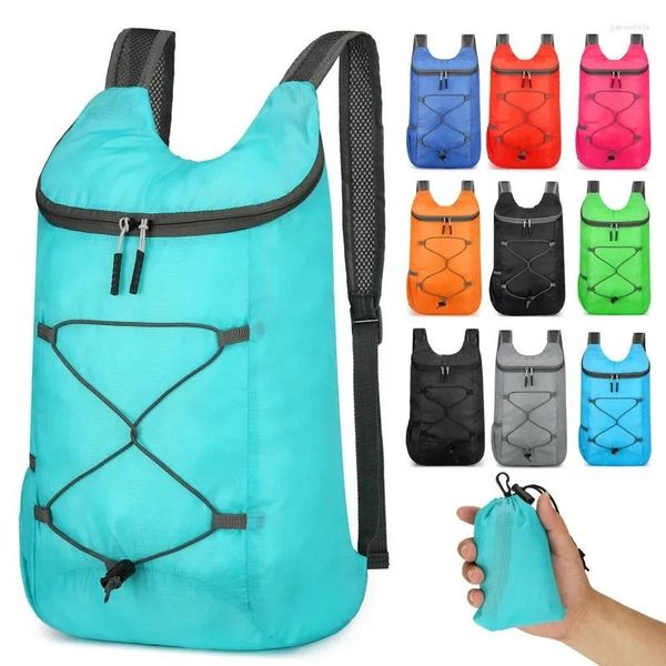 Stume di stoccaggio impermeabile per nuoto Ocean Swimming Backpack in PVC Compressione Borsa da branco a secco da uomo da donna Kayaking nautica surf di navigazione 15L 15L