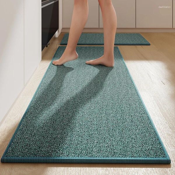 Teppiche Haushalt Küchenmatte lange Kochbereich Füße Füße Pad Anti-Skid Home Floor Teppiche Wasseröl Absorption 45 120 150 cm 1pcs