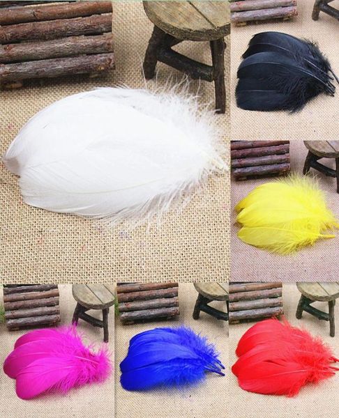 50 pezzi morbido piume Feather Halloween di nozze di Natale Costumi Dreamcatcher Materiali decorativi Feather 456inch8893392