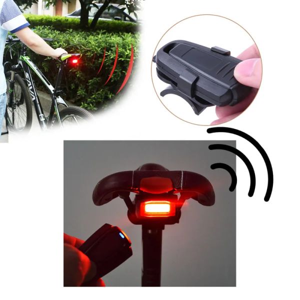 Lock 4 в 1 Antitheft Bike Security Sharge Alarm Wireless Direte Demote Swarter