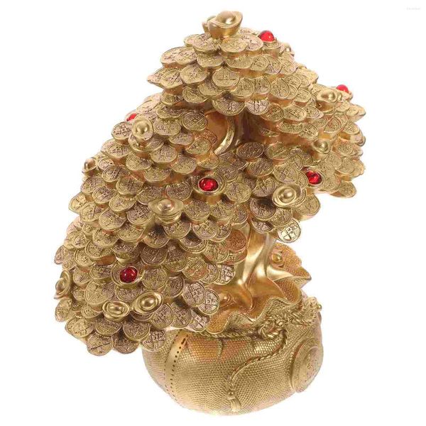 Fiori decorativi Crystal money albero decorazioni casa casa bonsai resina citrina tabletotop fortuna crea creativa in stile cinese fortune