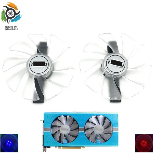 Tastiere nuove cf1015h12d fd10015m12d ventola di raffreddamento per zaffiro RX470 RX590 RX580 RX480 RX570 Nitro Special Edition Graphics Card Fan