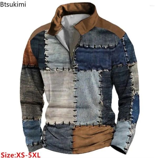 Herren Hoodies 2024 Frühling Herbst Casual Cloak Coats Trend Lose übergroß