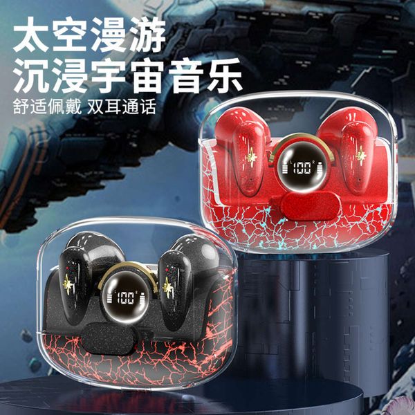 New Black Technology TWS Wireless Music Game ESports Rumor Reduction Bluetooth Earphone