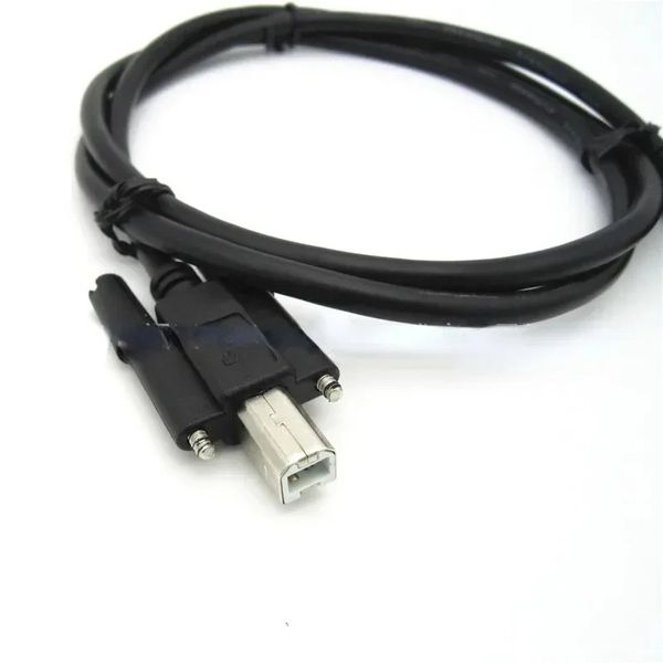 USB 2.0 A MALE TO USB 2,0 B Мужчина B -тип BM Date Printer Кабель 1 м 1 м 1,5 м 3 м 5 м с винтовой панель