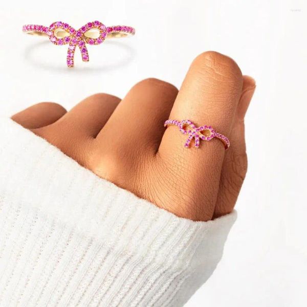 Обручальные кольца Женщины Bowknot Ring Cring