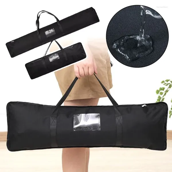 Bolsas de armazenamento bolsa carregando saco de tripé preto oxford pano espessado espessado à prova de poeira ferramenta caseira