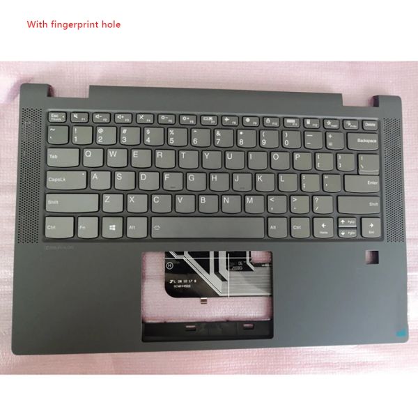 Carte Palmrest Cover tastiera touchpad con retroilluminazione per Lenovo Flex 514iil05