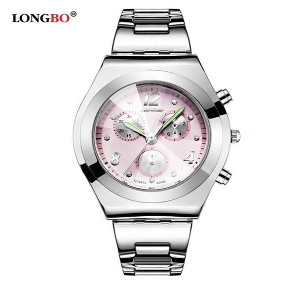 Mulheres à prova d'água de Longbo Luxurno, senhoras quartzo assistir Women Wristwatch Relogio feminino Montre femme Relloj Mujer 8399349J7081769