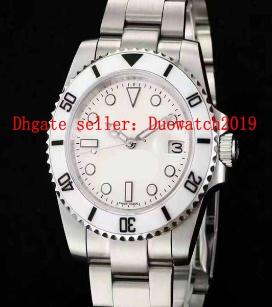 2 stili maschile superlative automatico ETA 2813 Sapphire Glass Watch Men Bamford White Ceramic BEZEL DIVE Sport Data perpetua 1140605531941