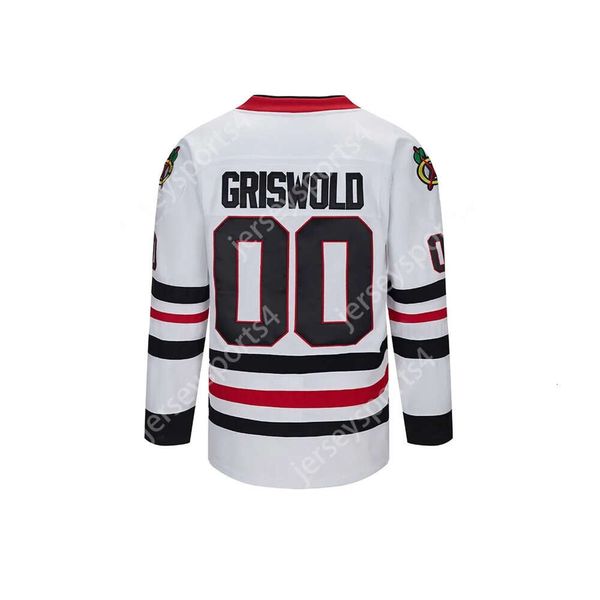 Gdsir Ship от США Clark Griswold 00 National Lampoon's Christmas Hockey Hockey Jersey Double Ed Numb