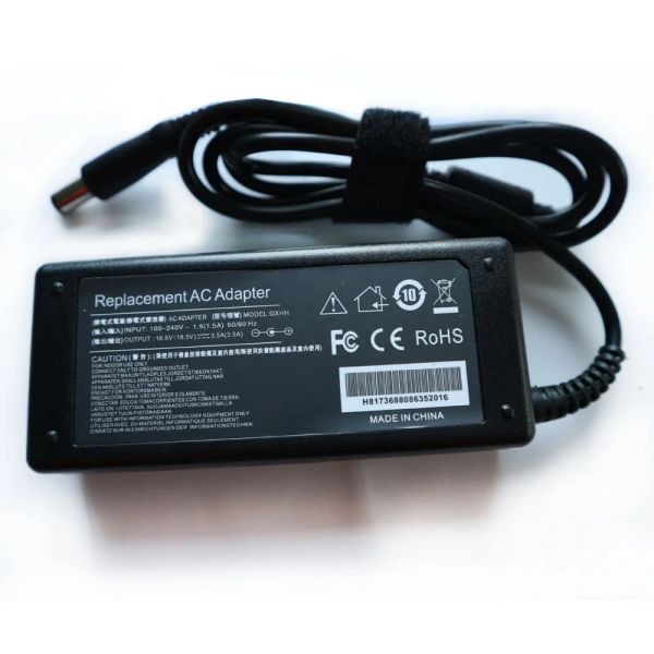 Адаптер 18,5 В 3,5A 65 Вт AC Power Adapter Зарядное устройство для HP Compaq 6910p 2230S DV5 DV6 DV7 DV4 G50 G60 N193 CQ43 CQ32 CQ60 CQ61 CQ62