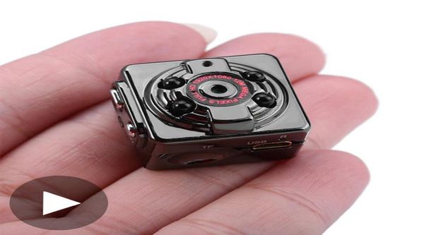 SQ8 SQ 8 Visão noturna Micro Mini Câmera de Câmera Smart 1080p HD Microcamera Microcamera Microcamera Tiny Miniature Recorder99909559