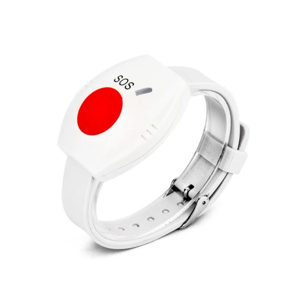 Botão de pânico do botão RF 433MHz SOS Button de emergência Botão idosos Relógio de pulsação Pessoas idosas GSM Sistema de alarme de segurança doméstica