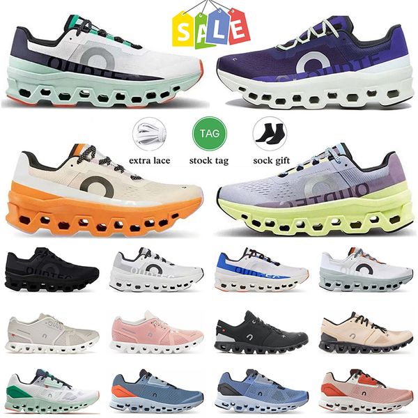 Casual Shoes Cloud Monster Running Shoe Cloudmonster Clouds Trainer Outdoor Magnet Oasis Green Magnet Surf Männer Frauen Wolken x3 5 Sneaker kostenlos Versandschuhe Eur45