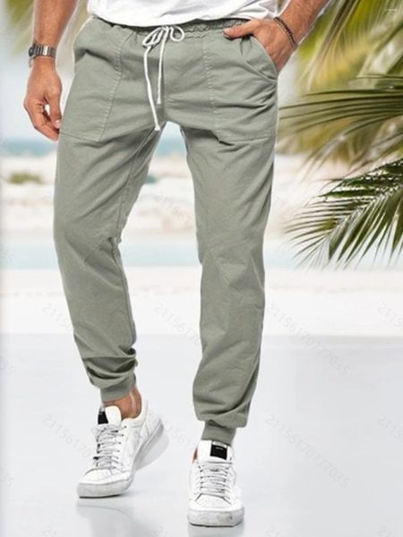 Pantaloni da uomo Legging sport casual abbigliamento da oversize classico classico corse europeo e americano primavera estate