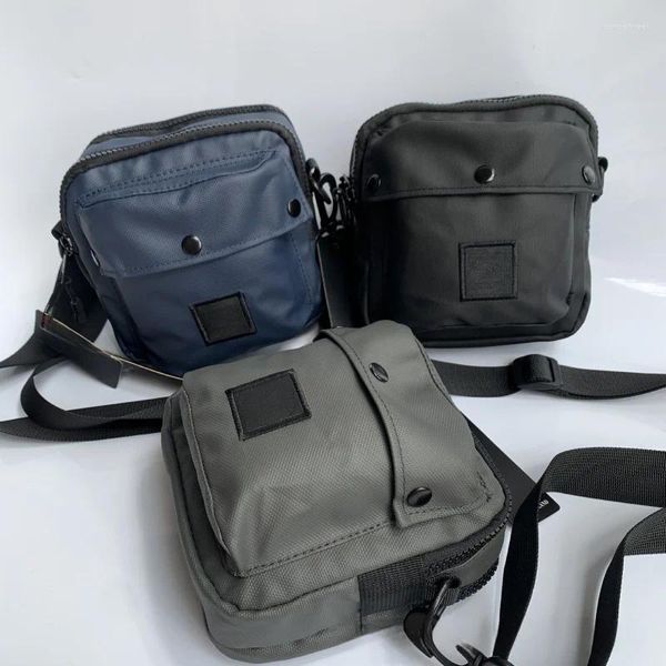 Bolsas de cintura 2024 ombro masculino da moda Bolsa quadrada crossbody