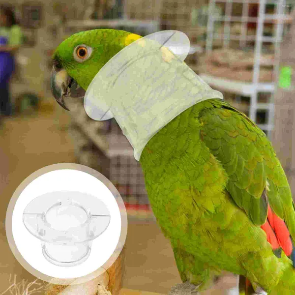 Dog Apparel Collar Anti-Bite Parrot Neck Recuperação para Macaw Peraiceet Cockatiel (