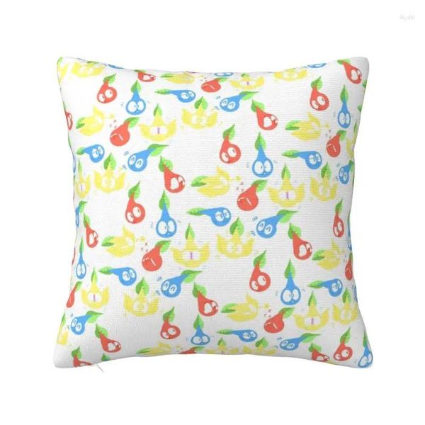 Kissen Pikmins Muster Video Gamer Deckt Sofa Home Decorative Square Throw Cover 40x40