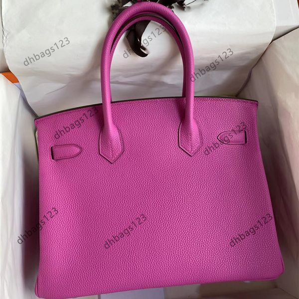 10A тотационные сумки дизайнерские сумки модные сумки сумочка женская кошелек Togo кожаный рюкзак Crossbody Luxury Bags Top Pink Bag Book Book