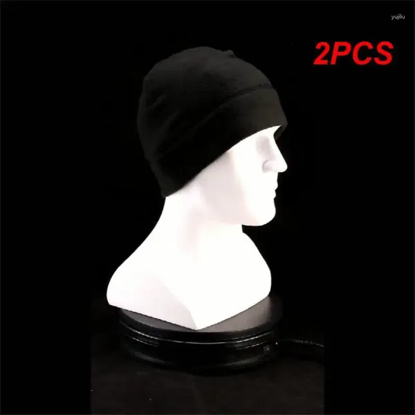 Cappelli per ciclismo 2 pezzi unisex cappelli in tessuto in pile calda calda cla