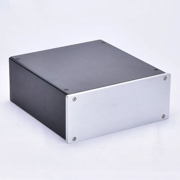 Усилитель Kyyslb 219,5*90*228 мм усилитель шасси корпус Diy пустая коробка All Aluminum Audio Sound усилитель корпуса корпуса